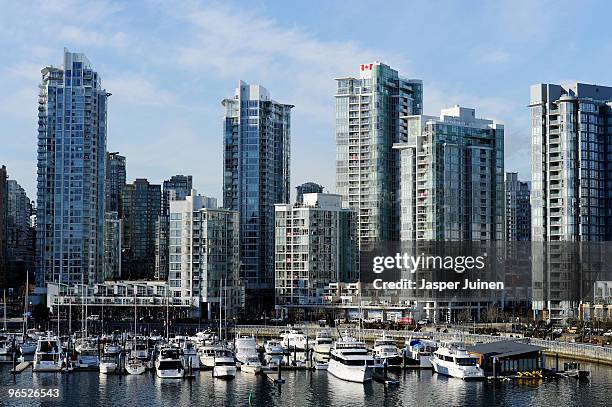 General view of Yaletown ahead of the Vancouver 2010 Winter Olympics on February 9, 2010 in Vancouver, Canada.