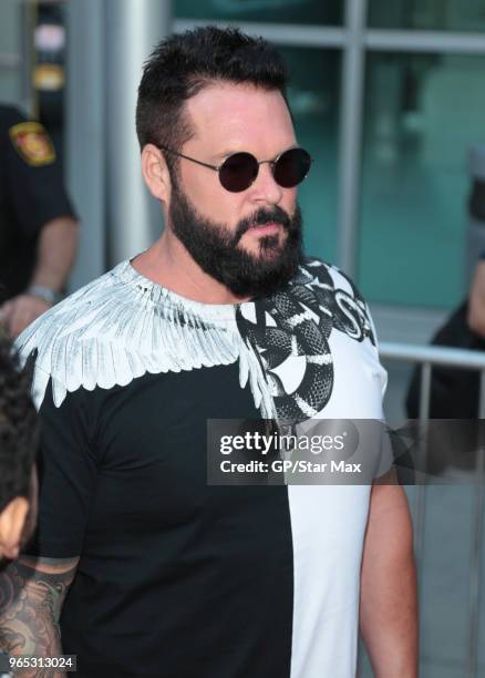 Matt Schulze is seen on May 31, 2018 in Los Angeles, CA.