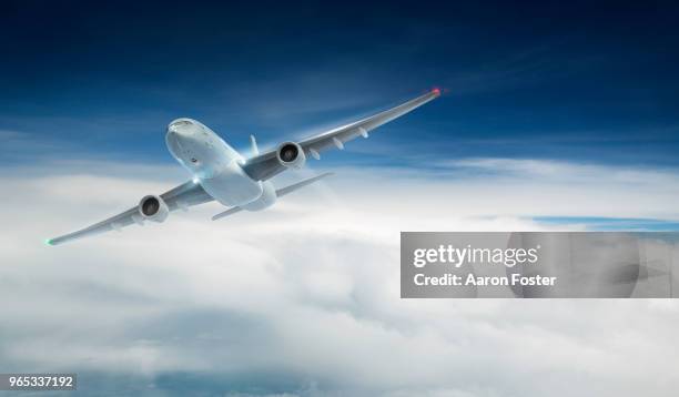 gerneric aircraft in flight - aircraft planes aaron foster stock pictures, royalty-free photos & images