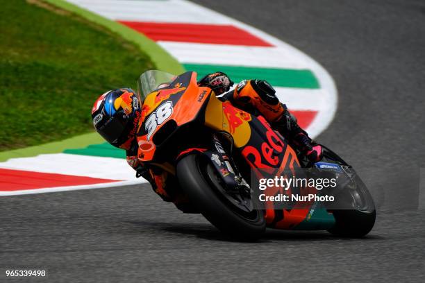 From Great Britain, Red Bull KTM Factory Racing Team, Gran Premio d'Italia Oakley, during the Friday FP1 at the Mugello International Circuit for the...