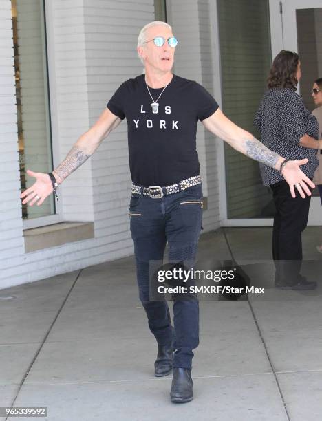 Dee Snider is seen on May 31, 2018 in Los Angeles, CA.