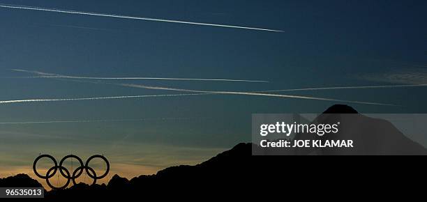 Olympic Rings Sunset 843 Mountain Ringed Stock Photos, High-Res Pictures, and Images - Getty ...