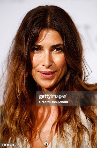 Jodhi Meares arrives on the red carpet for the David Jones Autumn/Winter 2010 Fashion Launch at at Hordern Pavilion on February 10, 2010 in Sydney,...