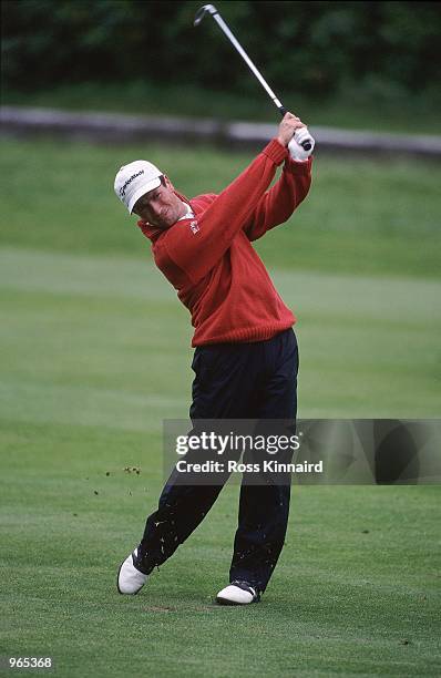 Steve Webster of England in action during the Great North Open held at De Vere Slaley Hall, in Hexham, Northumberland, England. \ Mandatory Credit:...