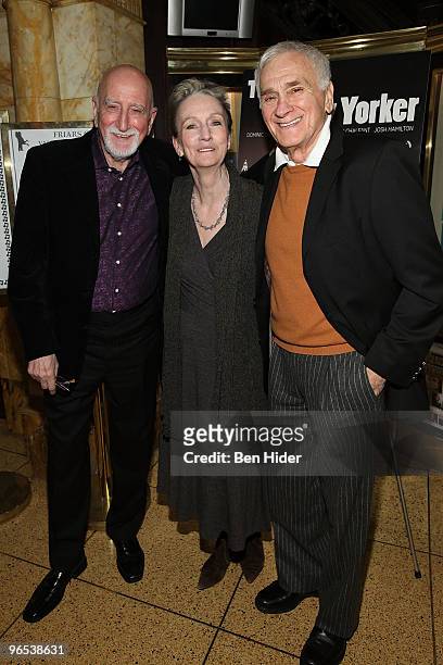 Actor Dominic Chianese, Kathleen Chalfant and Actor Dick Latessa attend "The Last New Yorker" New York premiere after party at the New York Friars...