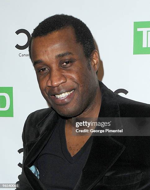 Canadian filmmaker Clement Virgo attends The Canadian Film Centre's Salute To Black History Month at the Isabel Bader Theatre on February 9, 2010 in...