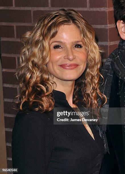 Kyra Sedgwick attends Hermes Men's Store opening on Madison Avenue on February 9, 2010 in New York City.