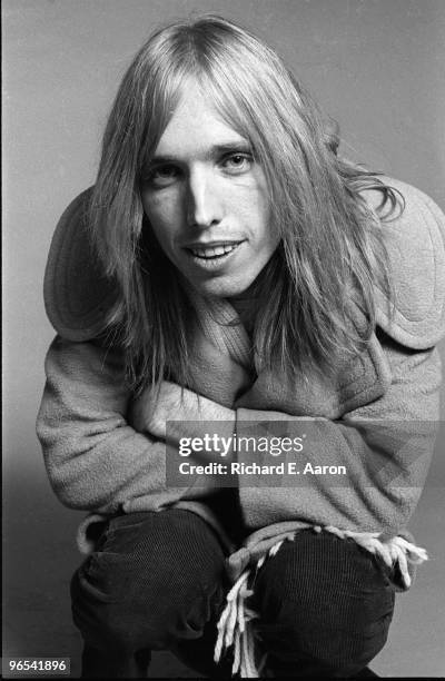 Tom Petty from Tom Petty and the Heartbreakers posed in New York in 1976