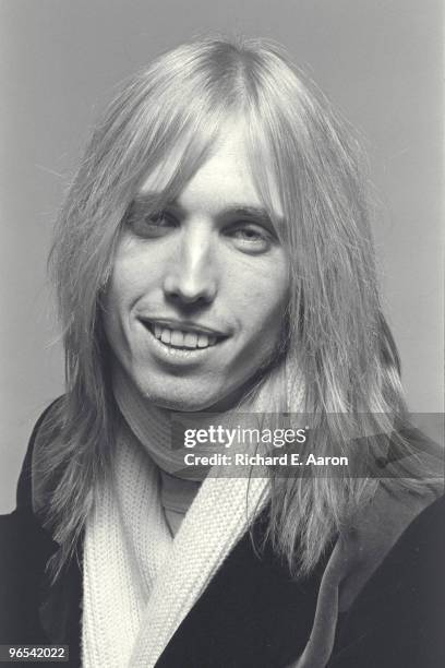 Tom Petty from Tom Petty and the Heartbreakers posed in New York in 1976