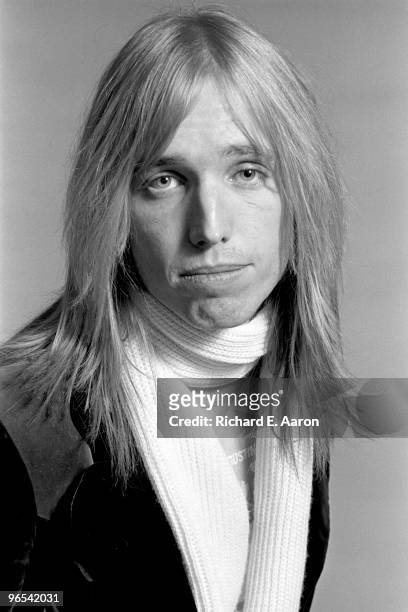 Tom Petty from Tom Petty and the Heartbreakers posed in New York in 1976