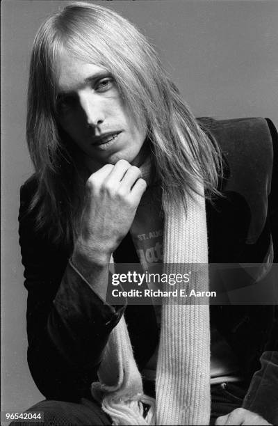 Tom Petty from Tom Petty and the Heartbreakers posed in New York in 1976