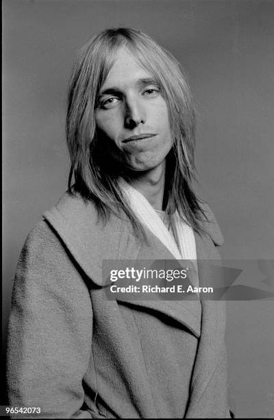 Tom Petty from Tom Petty and the Heartbreakers posed in New York in 1976