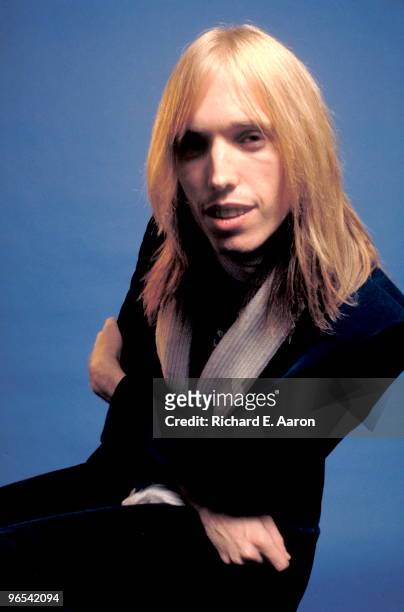 Tom Petty from Tom Petty and the Heartbreakers posed in New York in 1976