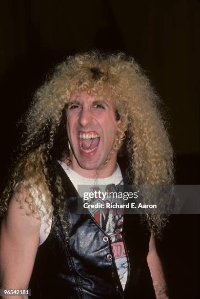 Dee Snider from Twisted Sister posed in Los Angeles in 1984