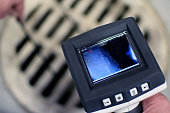 Borescope inspection camera