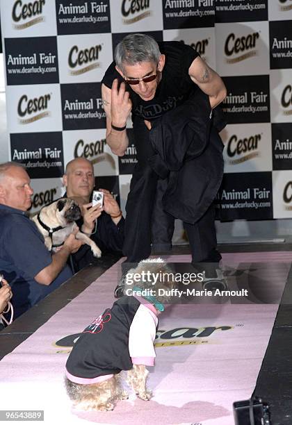 Actor Richard Belzer attends Animal Fair Magazine's 9th annual "Paws for Style" at Arena on July 15, 2008 in New York City.