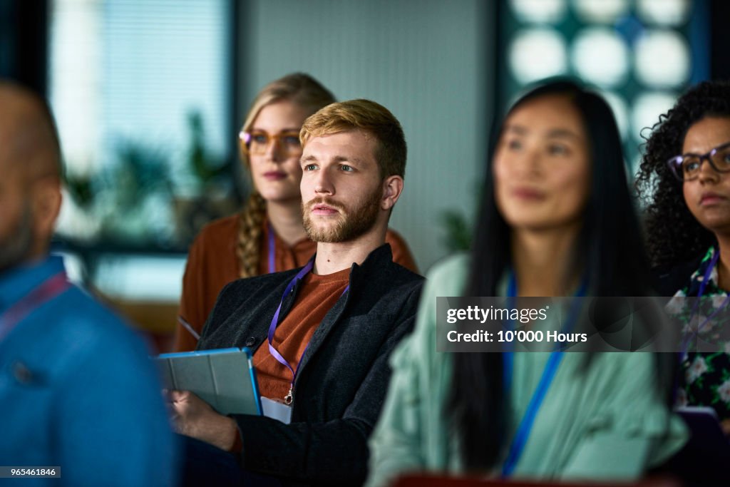 Audience at conference