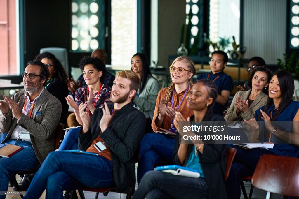 Audience at conference