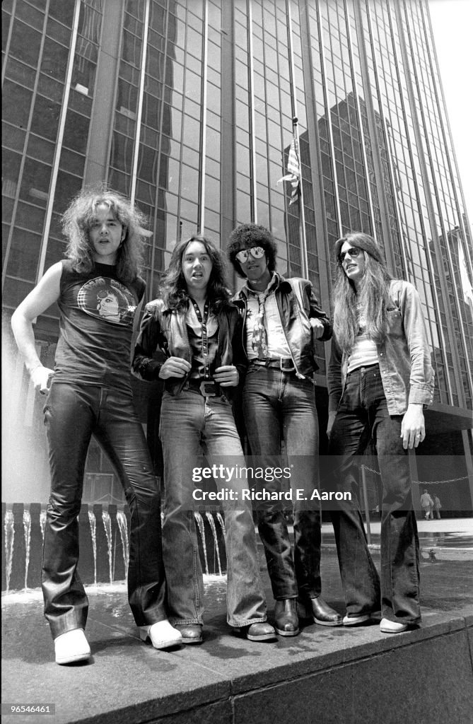 Thin Lizzy Posed In New York