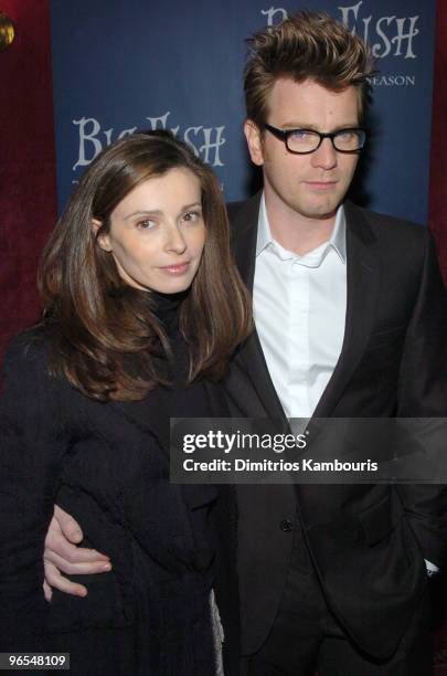 Eve Mavrakis and Ewan McGregor