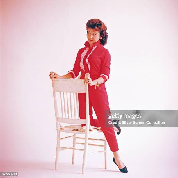 American actress and singer Annette Funicello, circa 1960.