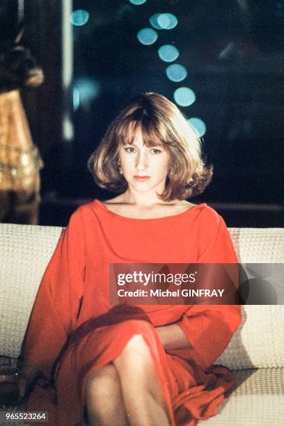 Nathalie Baye dans le film de Bertrand Blier 'Notre Histoire', en France le 17 avril 1984.