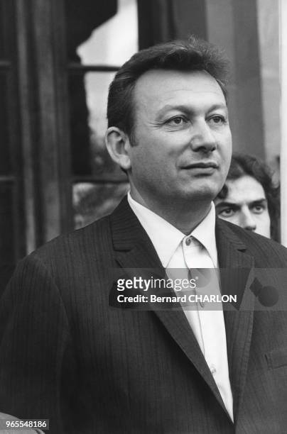 Paul Laurent, membre du bureau politique du Parti Communiste Français, à Paris le 27 juillet 1971, France.