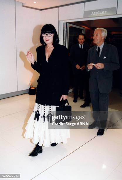 La créatrice de mode Chantal Thomass le 15 octobre 1998 à Paris, France.