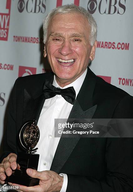 Dick Latessa, winner of Best Featured Actor in a Musical for "Hairspray"