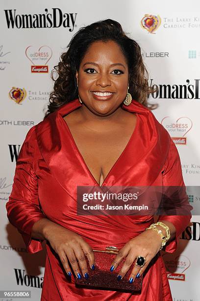 Personality Sherri Shepherd attends the 7th Annual Red Dress Awards presented by Woman's Day at Jazz at Lincoln Center on February 10, 2010 in New...