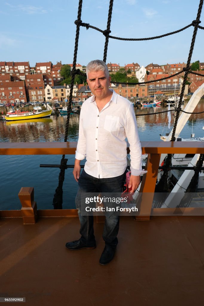 Replica Of HMS Endeavour Arrives In Whitby