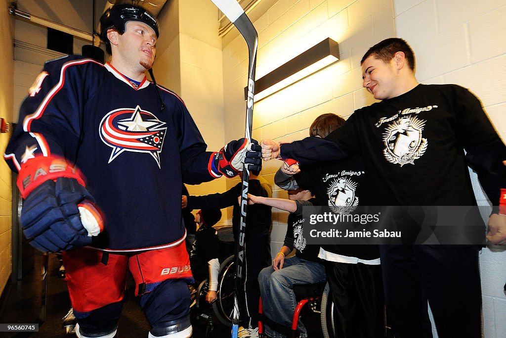 San Jose Sharks v Columbus Blue Jackets