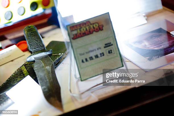 General view of TV series Lost objects at Lost exhibition opening at Callao Fnac Forum on February 10, 2010 in Madrid, Spain. The exhibition will run...