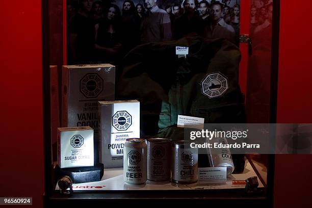 General view of TV series Lost objects at Lost exhibition opening at Callao Fnac Forum on February 10, 2010 in Madrid, Spain. The exhibition will run...