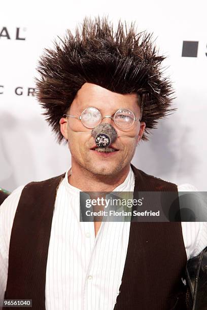 Actor, director Til Schweiger as hedgehog attends the 'Zweiohrkueken Gold-Kostuemparty' at China Loung on February 10, 2010 in Berlin, Germany.