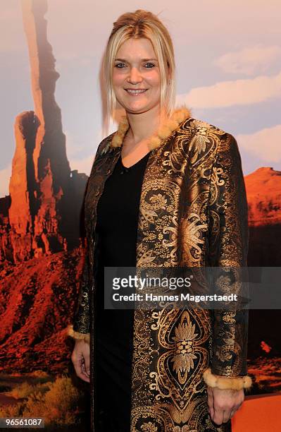 Susi Erdmann attends the Touareg World Premiere at the Postpalast on February 10, 2010 in Munich, Germany.