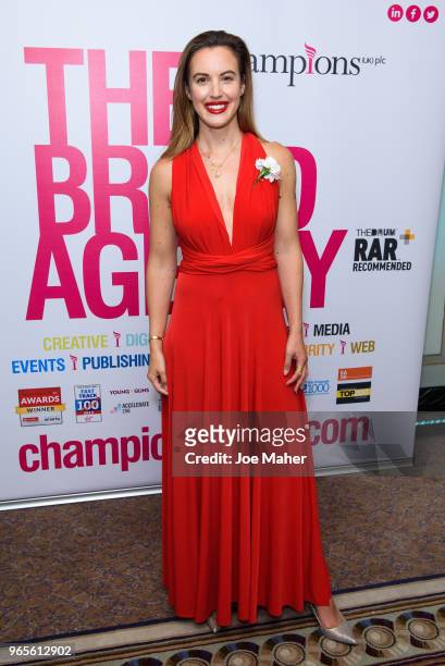Charlie Webster attends the Rainbows Celebrity Charity Ball at Dorchester Hotel on June 1, 2018 in London, England.