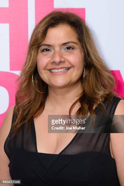 Nina Wadia attends the Rainbows Celebrity Charity Ball at Dorchester Hotel on June 1, 2018 in London, England.