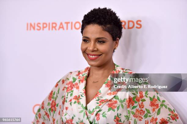 Sanaa Lathan attends Step Up's 14th annual Inspiration Awards at the Beverly Wilshire Four Seasons Hotel on June 1, 2018 in Beverly Hills, California.