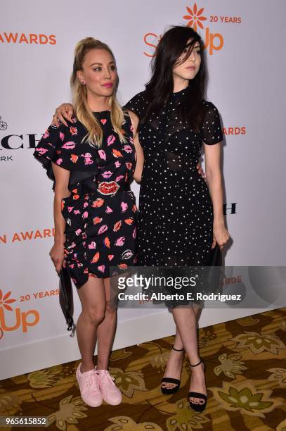 Kaley Cuoco and Briana Cuoco attend Step Up's 14th annual Inspiration Awards at the Beverly Wilshire Four Seasons Hotel on June 1, 2018 in Beverly...