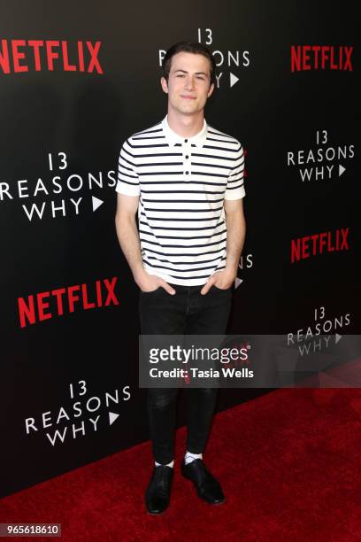 Dylan Minnette attends #NETFLIXFYSEE event for "13 Reasons Why" Season 2 at Netflix FYSEE At Raleigh Studios on June 1, 2018 in Los Angeles,...