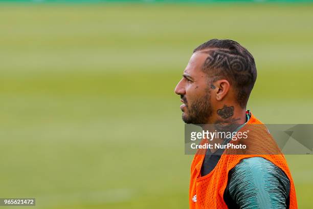 Portugal forward Ricardo Quaresma during the training session at Cidade do Futebol training camp in Oeiras, outskirts of Lisbon, on May 31, 2018...