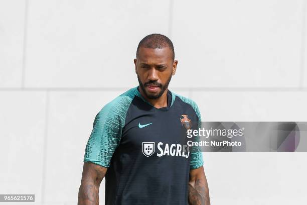 Portugal midfielder Manuel Fernandes during the training session at Cidade do Futebol training camp in Oeiras, outskirts of Lisbon, on May 31, 2018...