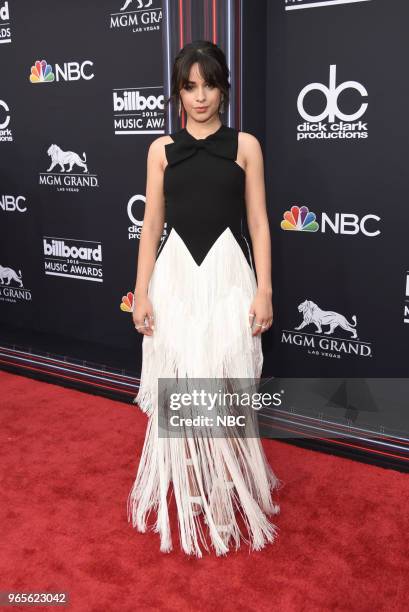 Red Carpet Arrivals -- 2018 BBMA's at the MGM Grand, Las Vegas, Nevada -- Pictured: Camila Cabello --