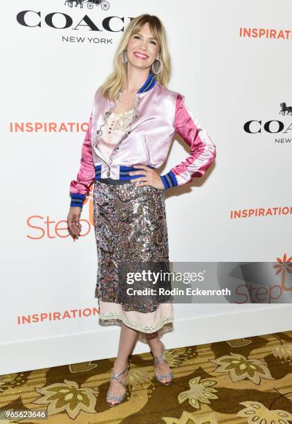 January Jones attends Step Up's 14th Annual Inspiration Awards at the Beverly Wilshire Four Seasons Hotel on June 1, 2018 in Beverly Hills,...