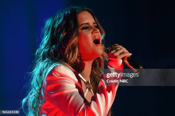 Presentation -- 2018 BBMA's at the MGM Grand, Las Vegas, Nevada -- Pictured: Maren Morris --