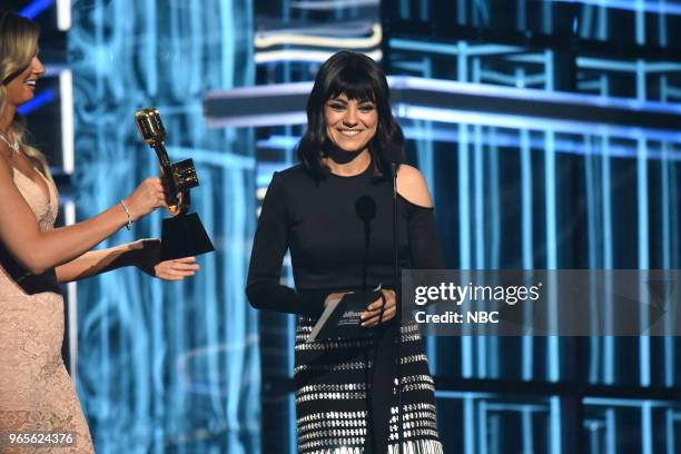 Presentation -- 2018 BBMA's at the MGM Grand, Las Vegas, Nevada -- Pictured: Mila Kunis --