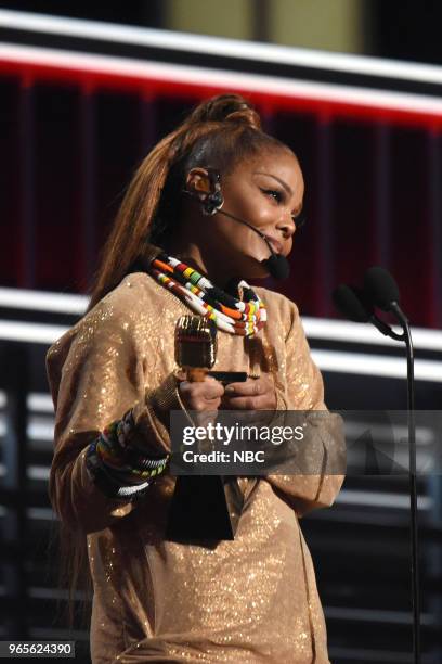 Presentation -- 2018 BBMA's at the MGM Grand, Las Vegas, Nevada -- Pictured: Janet Jackson --