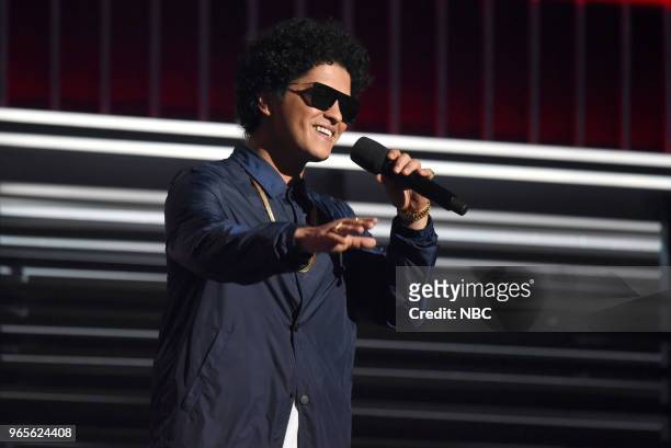 Presentation -- 2018 BBMA's at the MGM Grand, Las Vegas, Nevada -- Pictured: Bruno Mars --