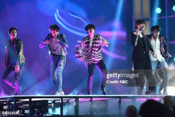 Presentation -- 2018 BBMA's at the MGM Grand, Las Vegas, Nevada -- Pictured: BTS --